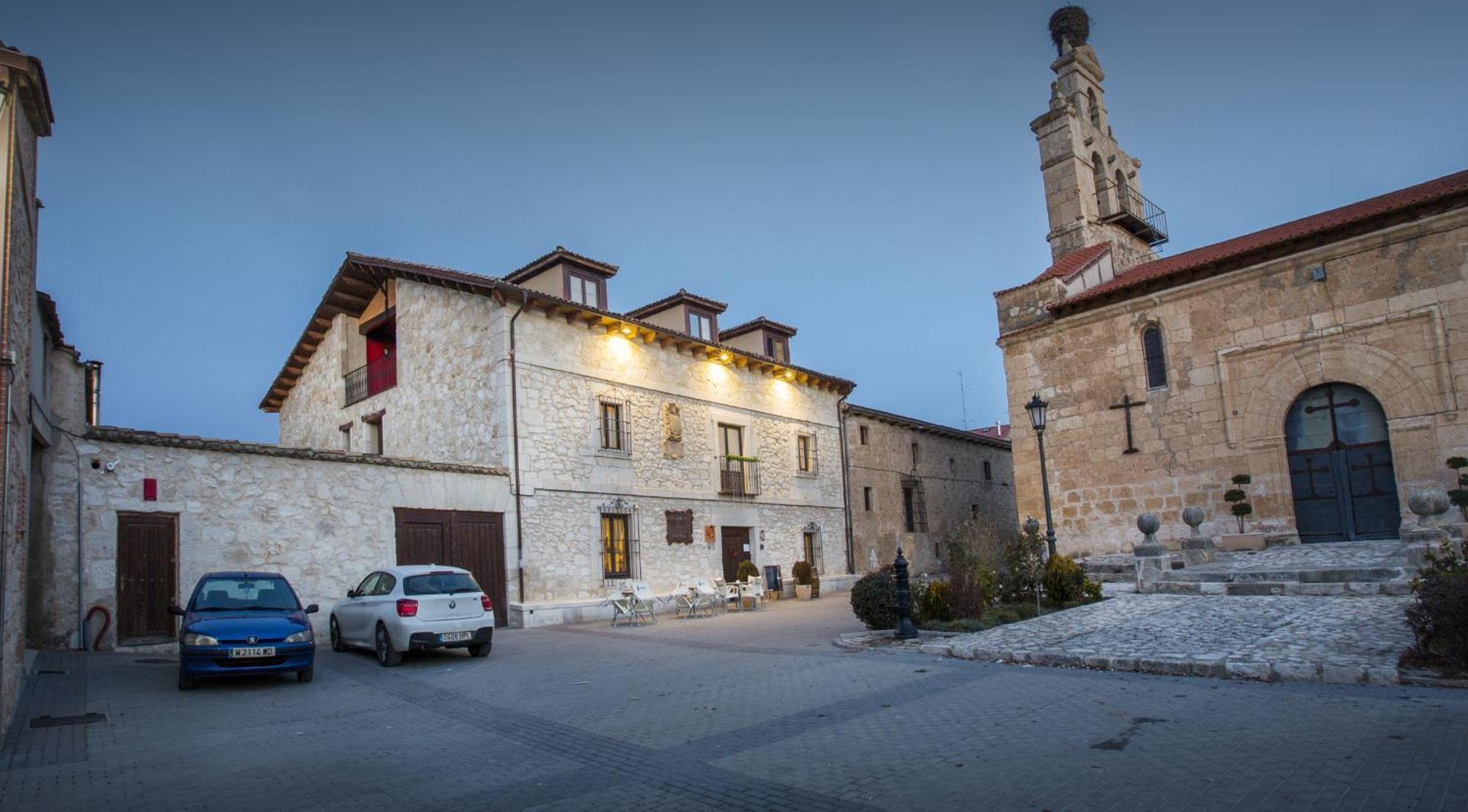 Hotel Rural Restaurante Las Baronas Santa Cruz de la Salceda 外观 照片